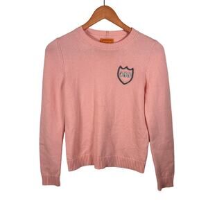 Le Lion Women's Soft Pink Cashmere ODD Sweater Size XS